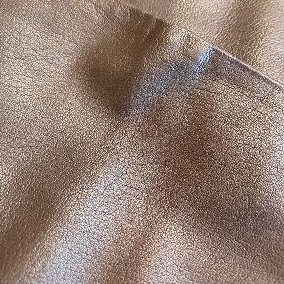 GLOVES By Superb Vintage 3/4 Length Brown Leather Gloves Size 6.5 - Picture 4 of 13